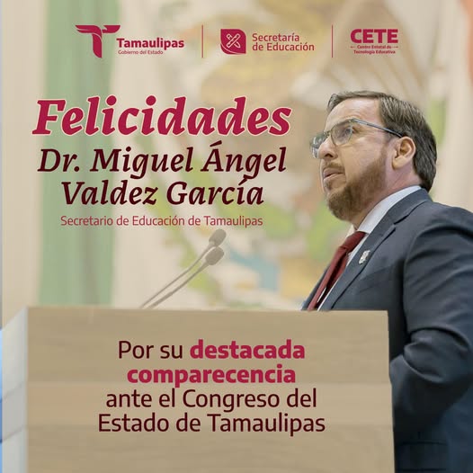 Sobresaliente comparecencia del Dr. Miguel Ángel Valdez García ante el Pleno del Congreso del Estado